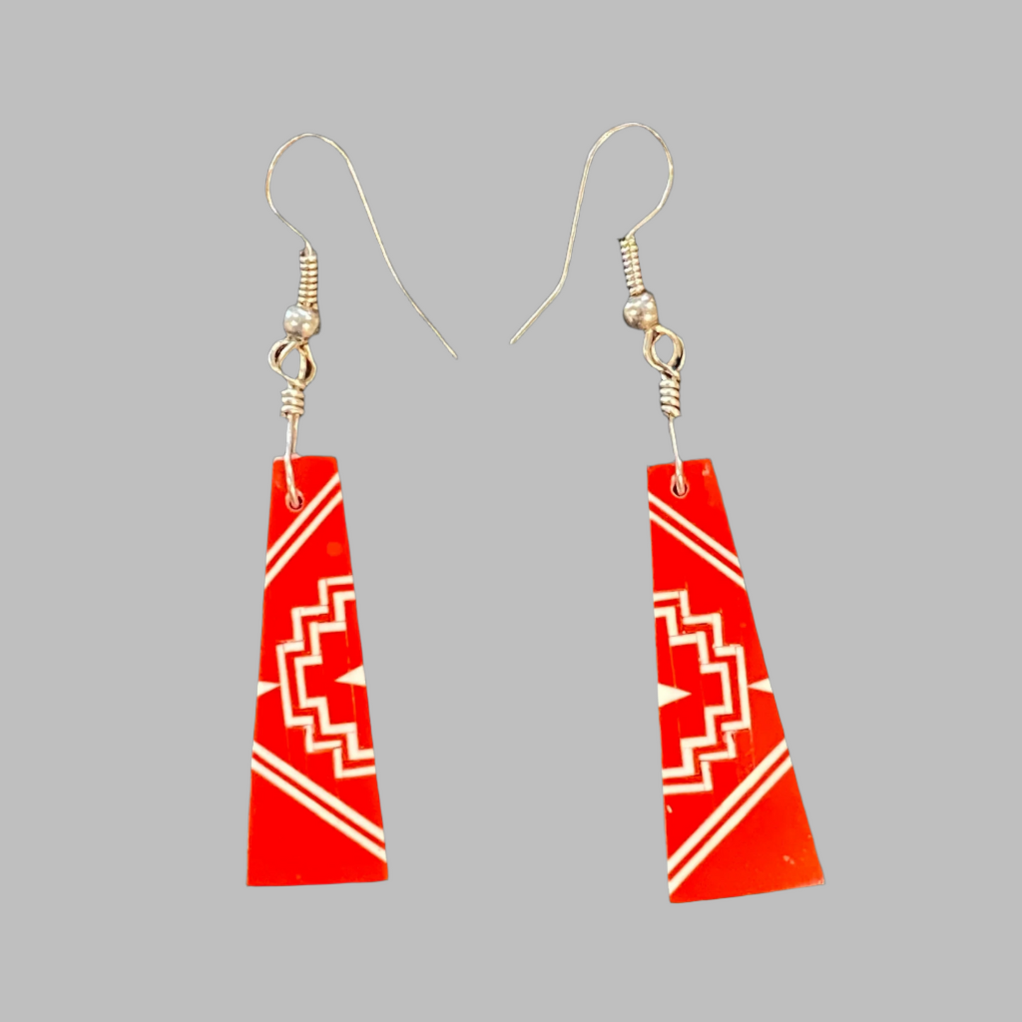 Inlay Earrings - Leander Nez