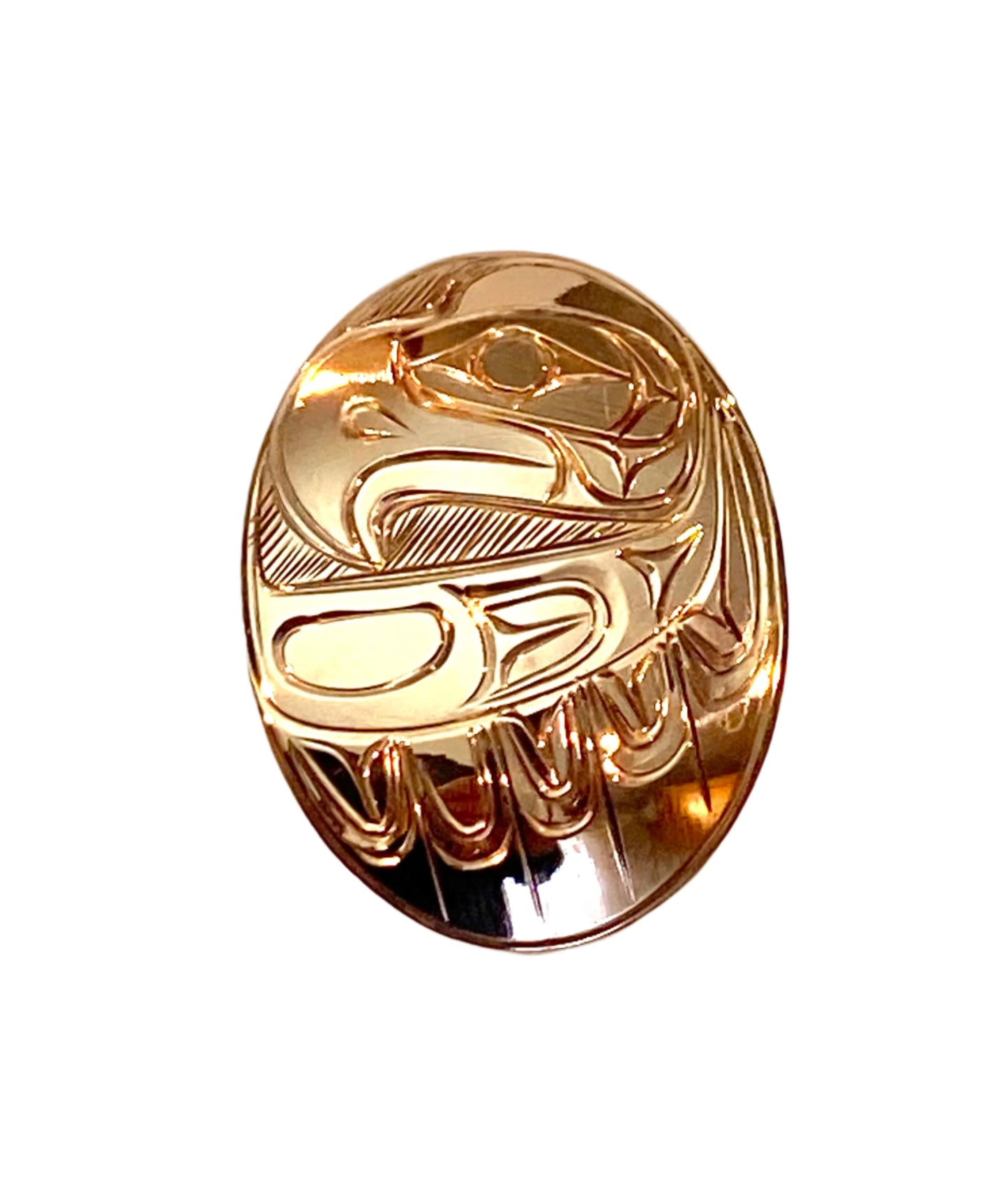 Copper Eagle Pendant