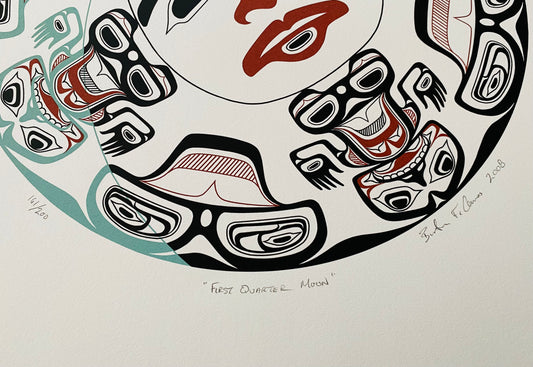 First Quarter Moon - Burton Amos