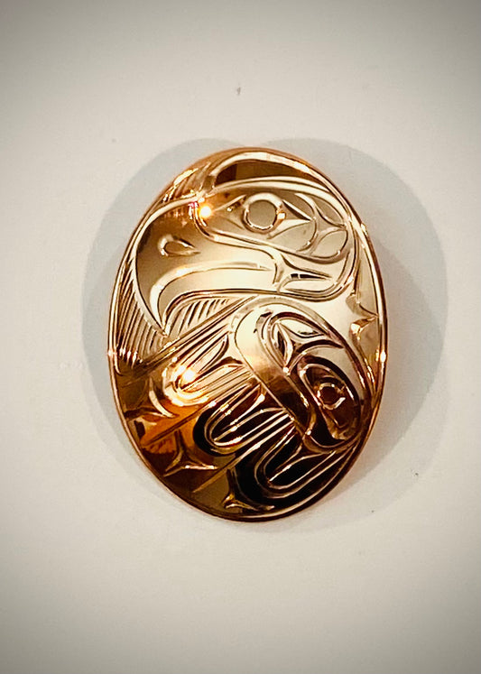 Copper Eagle Pendant