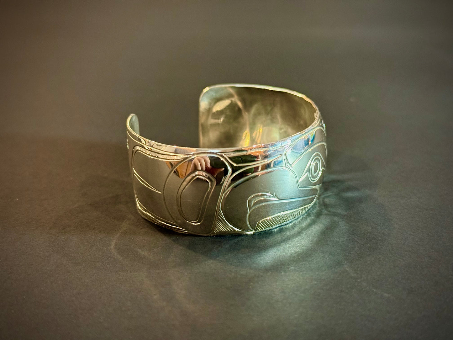 Raven Silver Bracelet