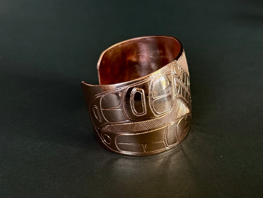 Copper Wolf Bracelet