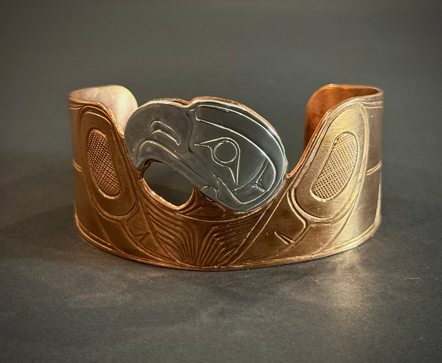 Eagle Copper & Silver Bracelet