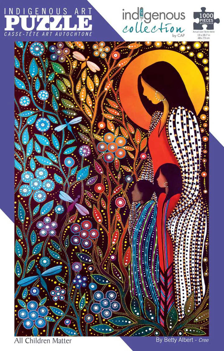 All Children Matter Puzzle - Albert, Betty - Puzzle - Pentlatch Gallery - Aboriginal Art - Parksville, BC, Canada