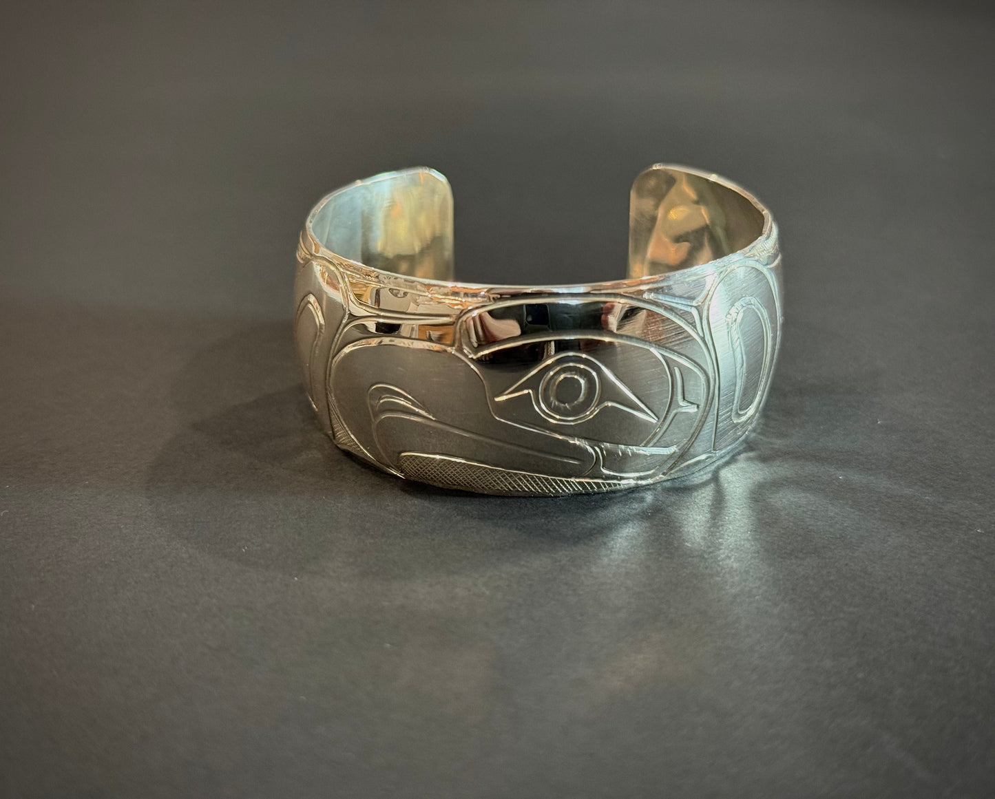 Raven Silver Bracelet