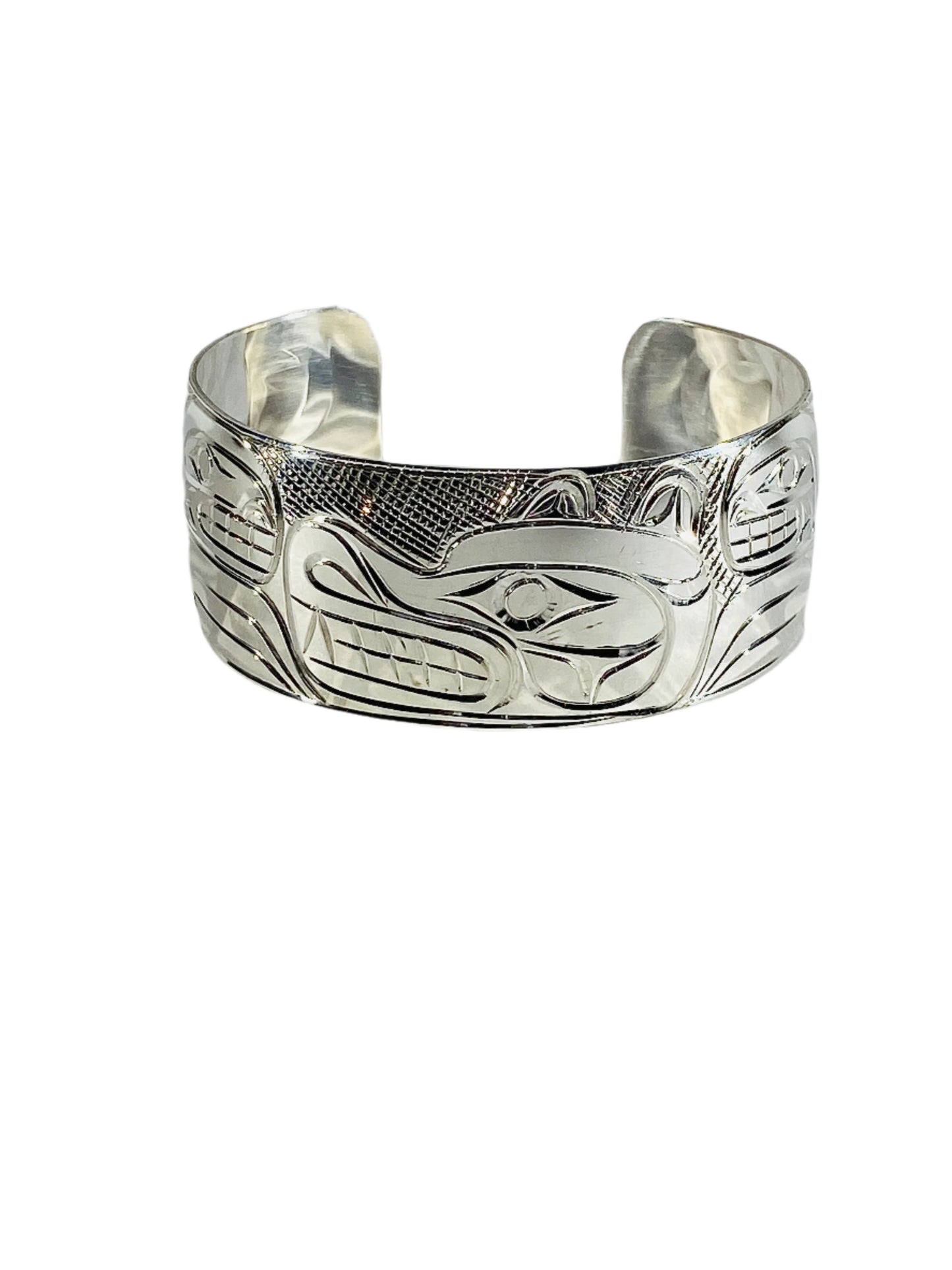 Silver Bear Bracelet