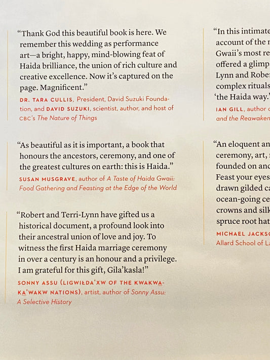 A Haida Wedding - Book