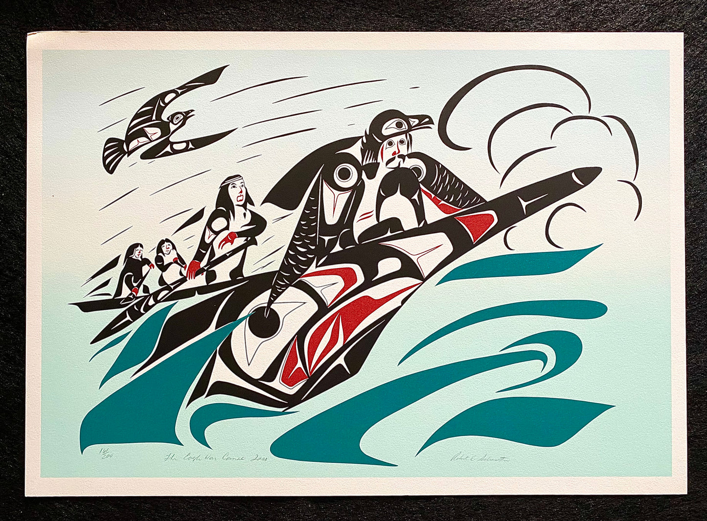 Eagle War Canoe - Robert Sebastian