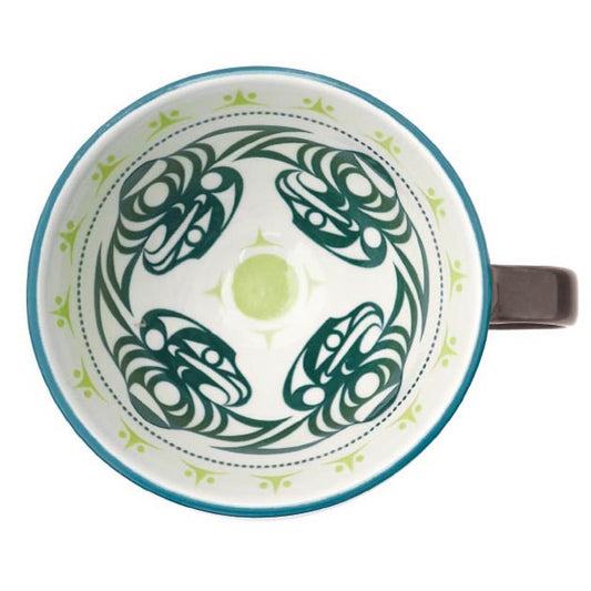 Porcelain Art Mug - Thunderbird by Dylan Thomas - Dylan Thomas - Kitchenware - Pentlatch Gallery - Aboriginal Art - Parksville, BC, Canada