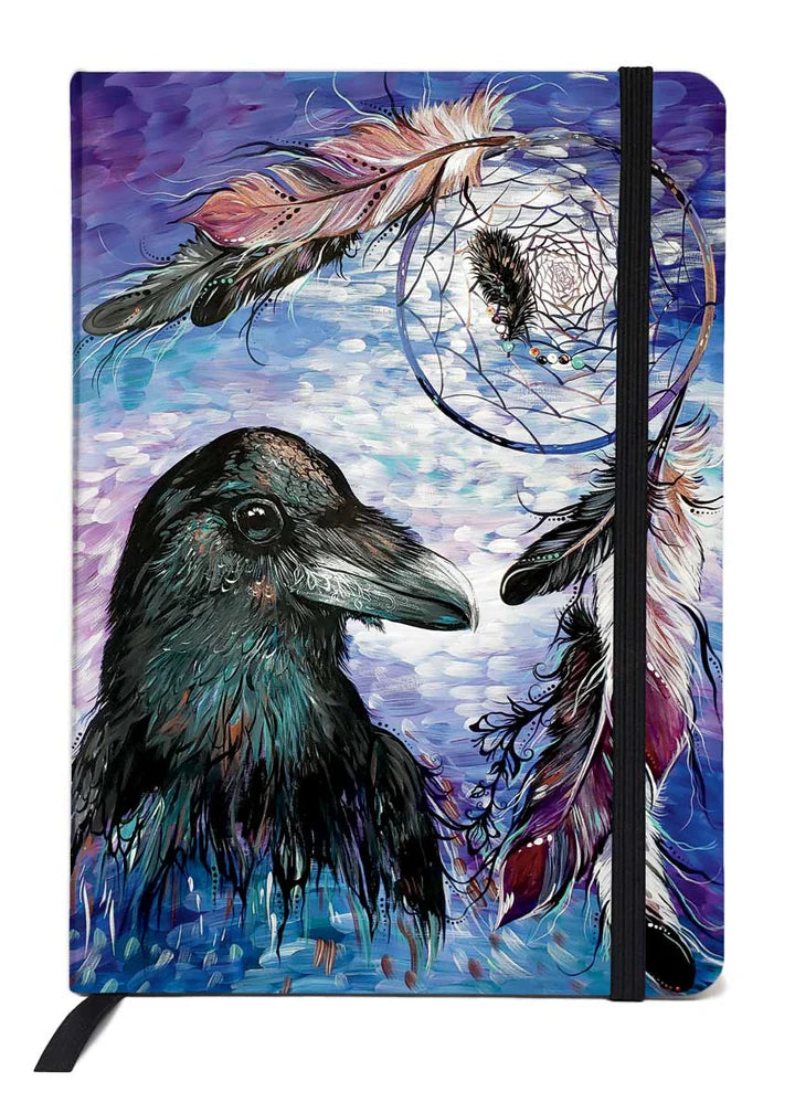 Raven Dreamcatcher Journal