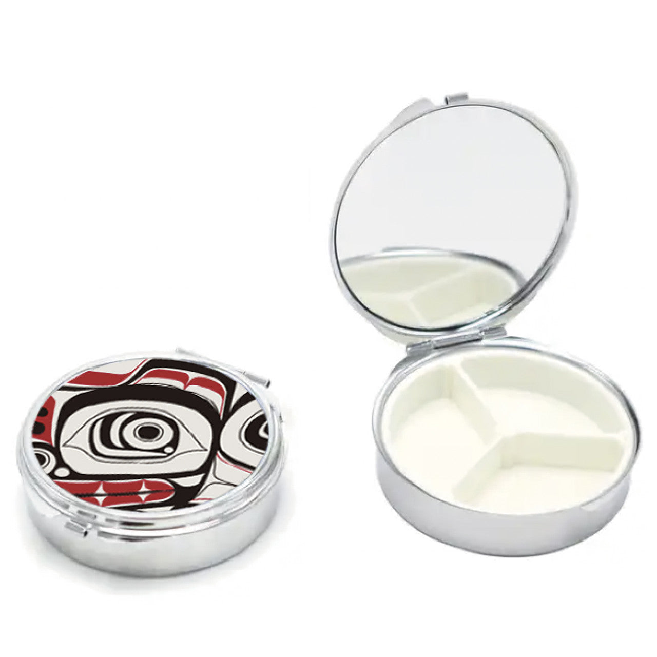 Matriarch Bear Pill Case + Mirror
