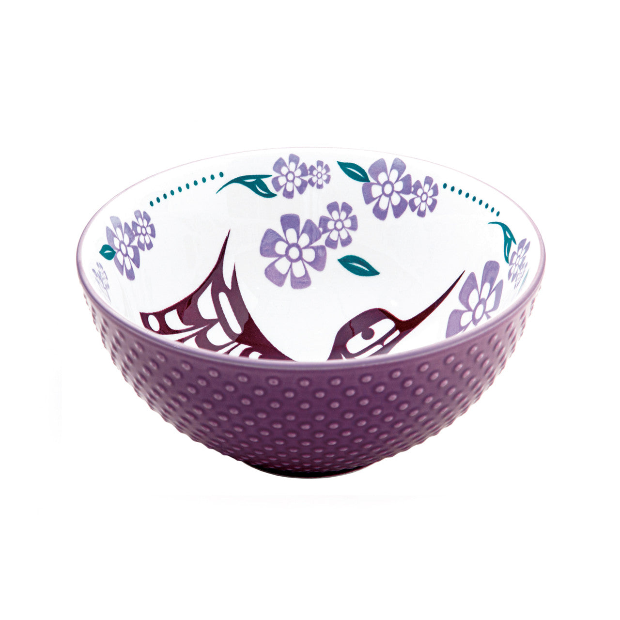 Hummingbird Medium Porcelain Art Bowl