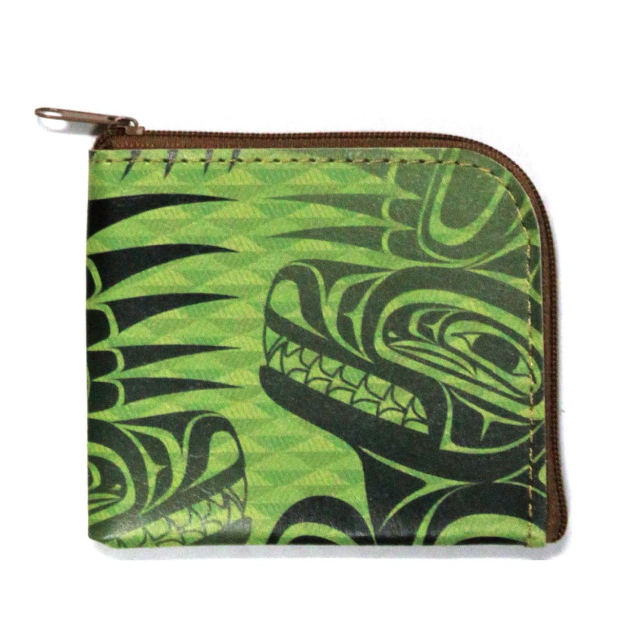 Coin Purse - Grizzly by Paul Windsor - Pentlatch Gallery - Apparel - Pentlatch Gallery - Aboriginal Art - Parksville, BC, Canada