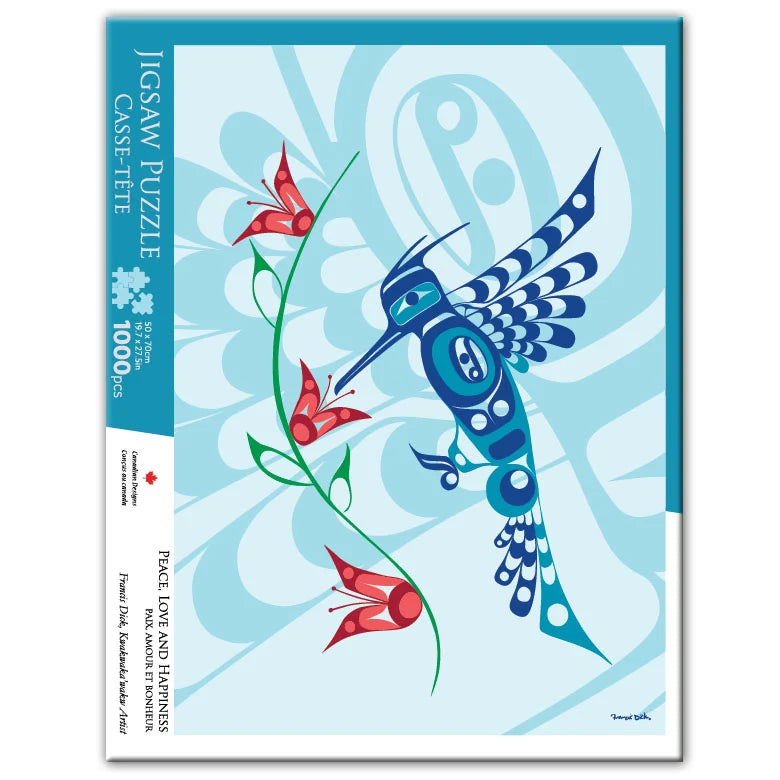 Peace, Love and Happiness 1000pcs Jigsaw Puzzle