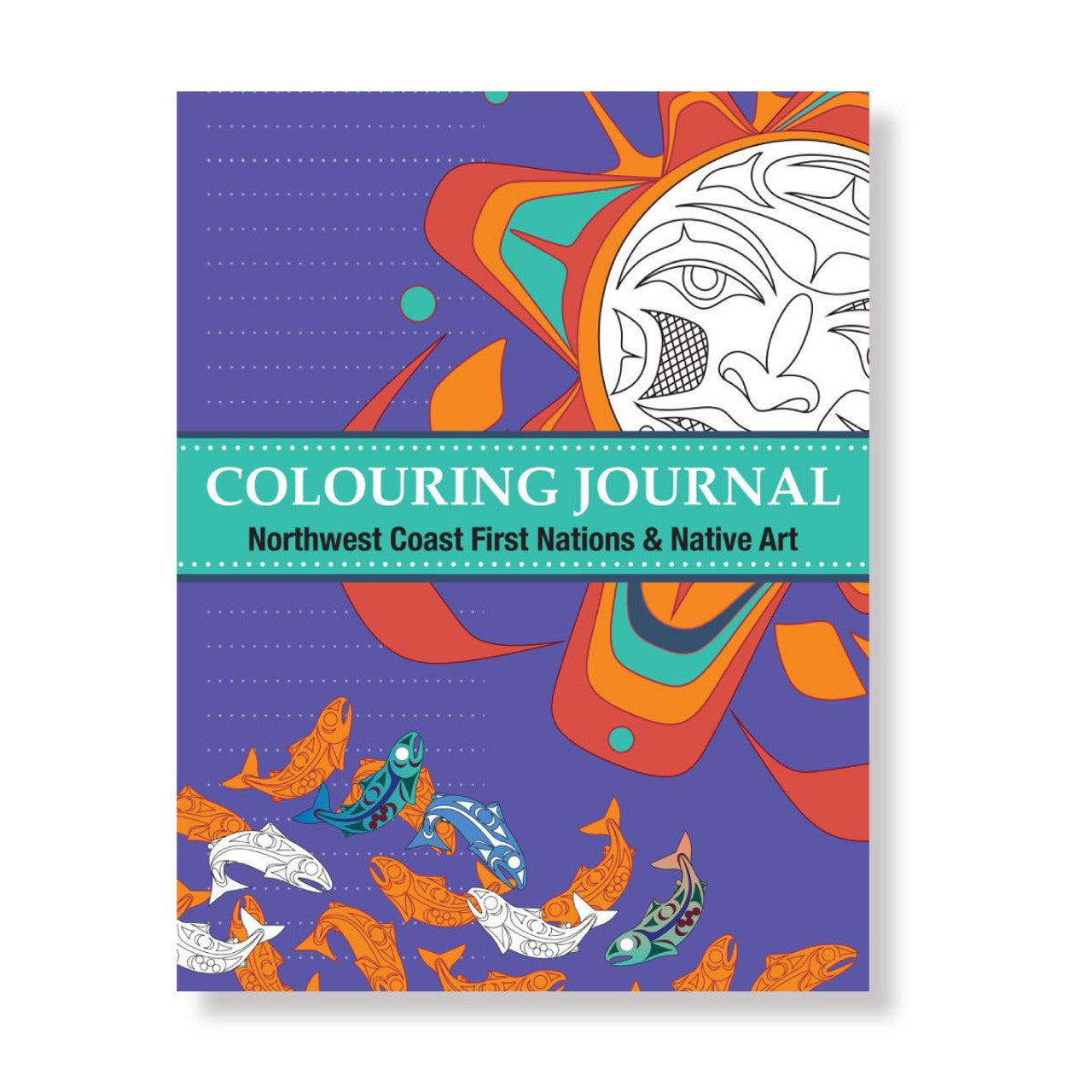 Colouring Book - Northwest Coast First Nations & Native Art - Pentlatch Gallery - Book - Pentlatch Gallery - Aboriginal Art - Parksville, BC, Canada