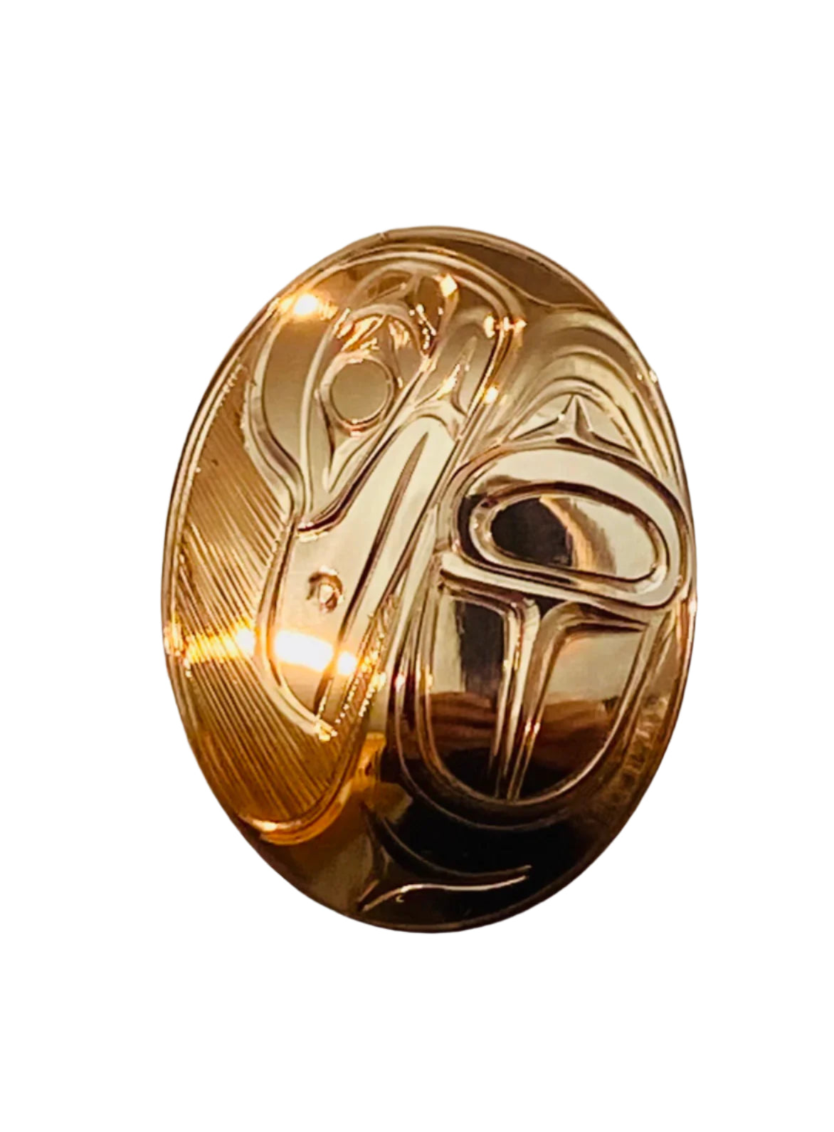 Copper Raven Pendant