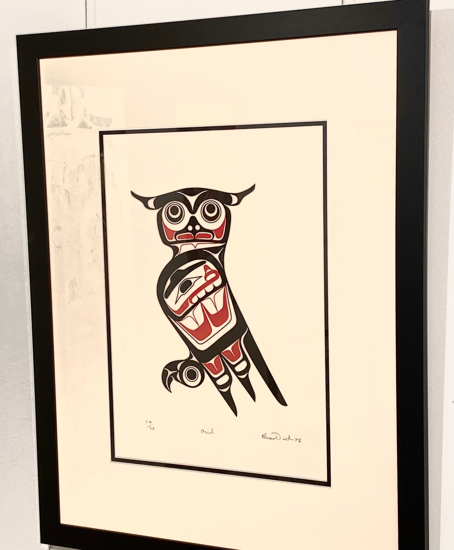 Owl (Rare Vintage) - Beau Dick