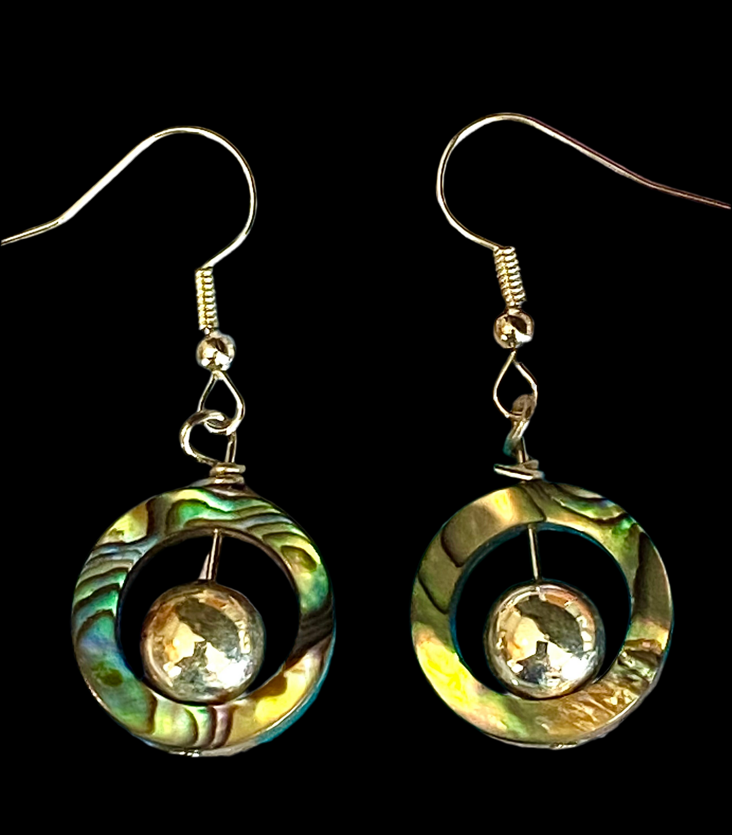 Silver & Abalone Eye - Leander Nez