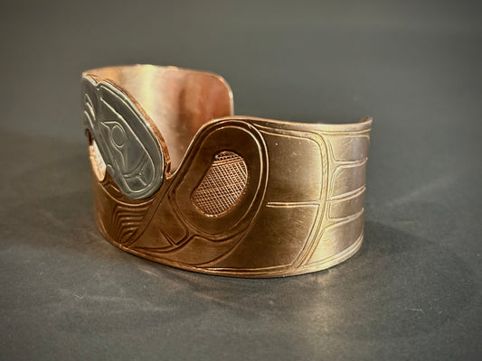 Eagle Copper & Silver Bracelet