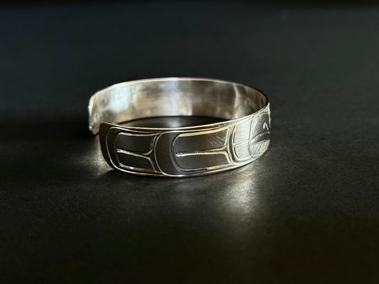 Sterling Silver Raven Bracelet