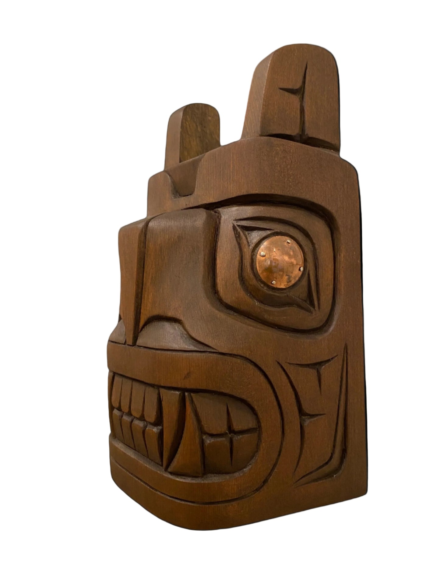 Salish Bear Mask - Unknown Artist