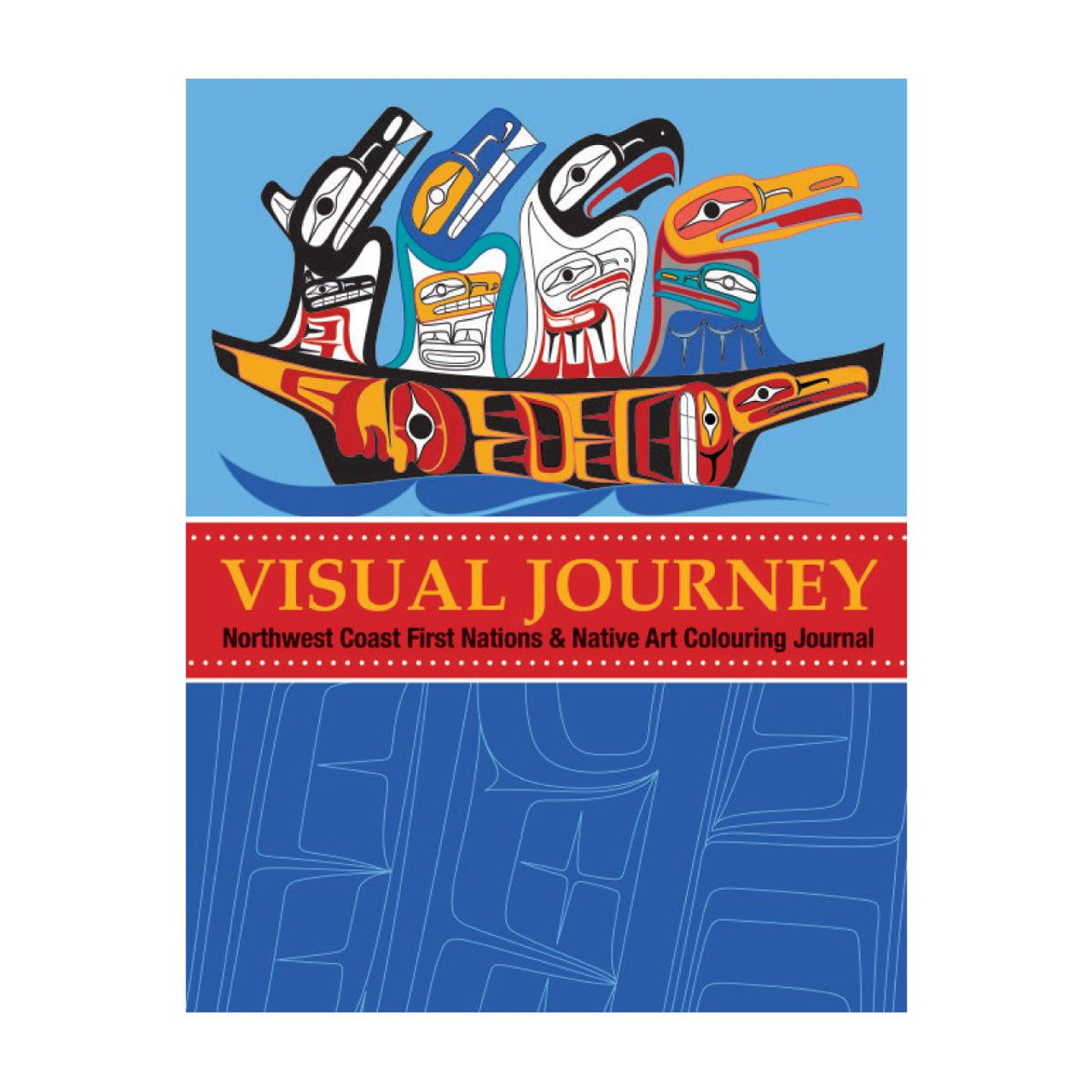 Colouring Book - Visual Journey: Northwest Coast First Nations & Native Art - Pentlatch Gallery - Book - Pentlatch Gallery - Aboriginal Art - Parksville, BC, Canada