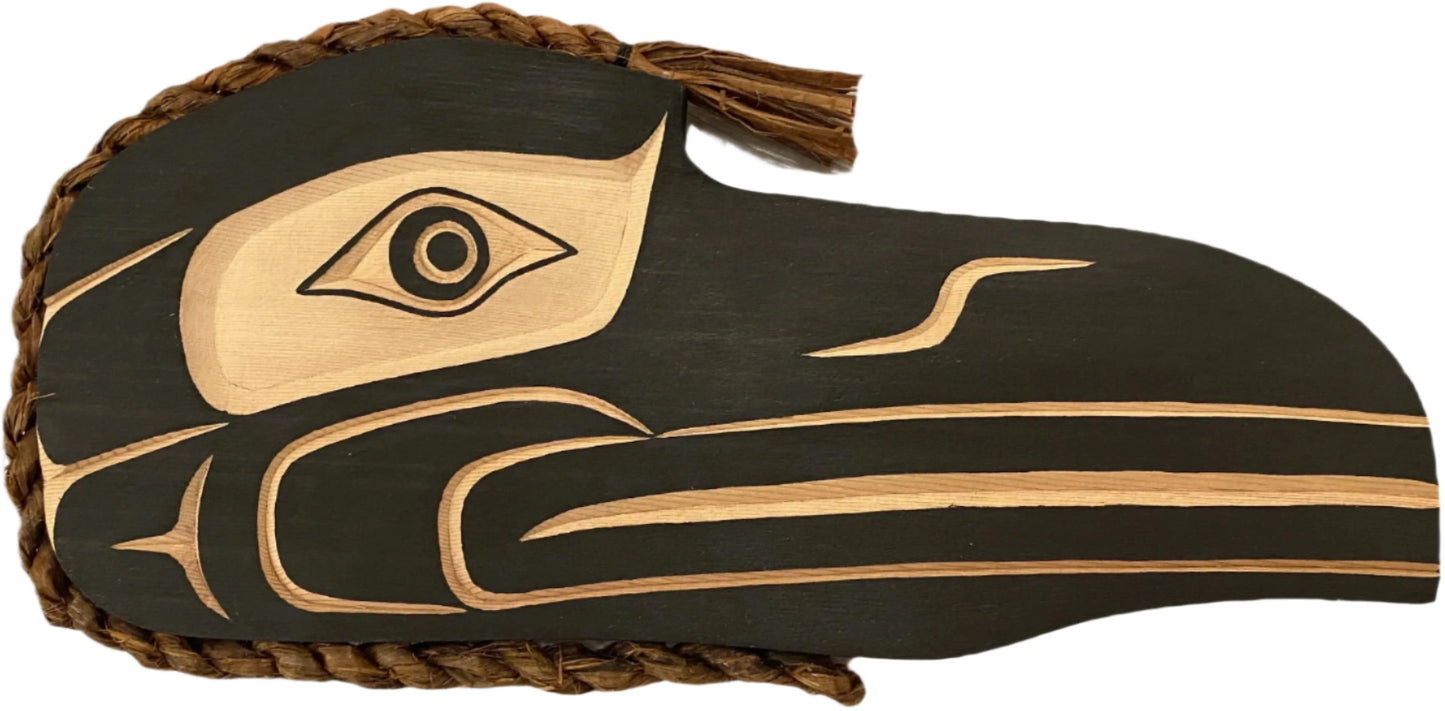12” Yellow Cedar Raven