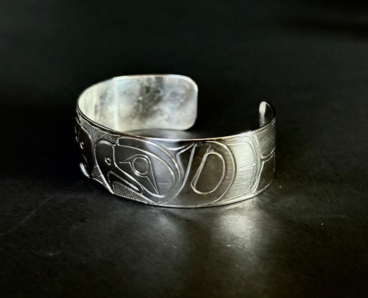 Sterling Silver Double Eagle Bracelet