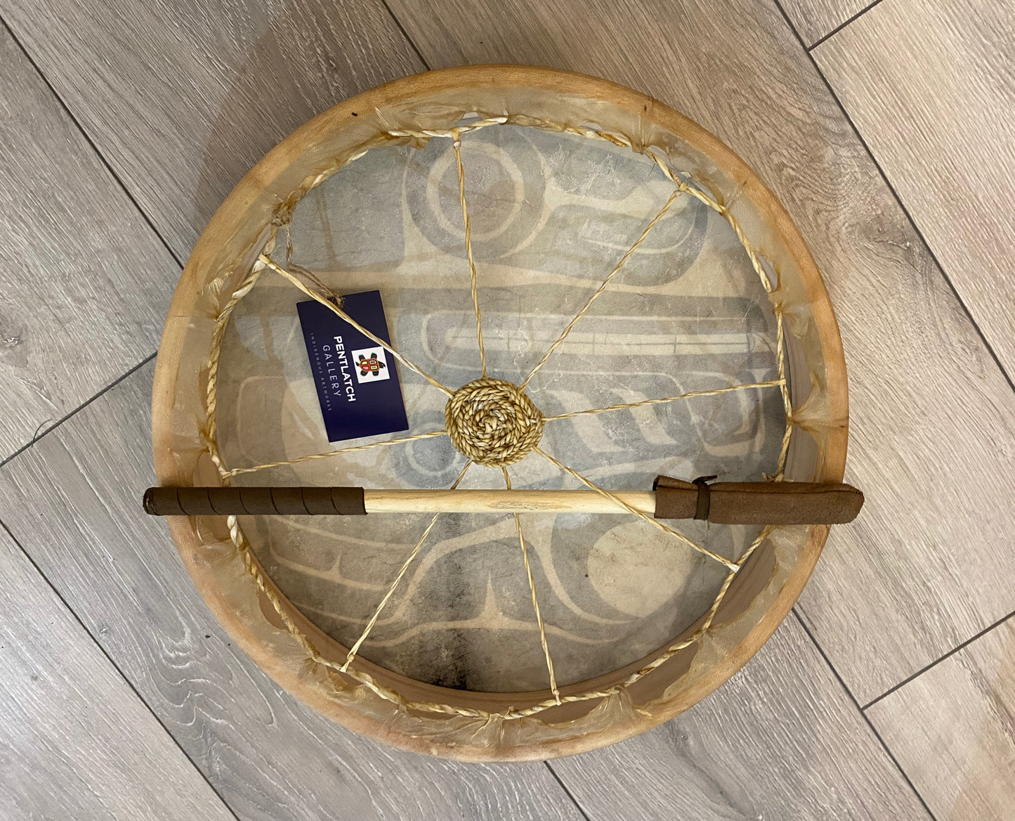Wolf 15" Hand Drum