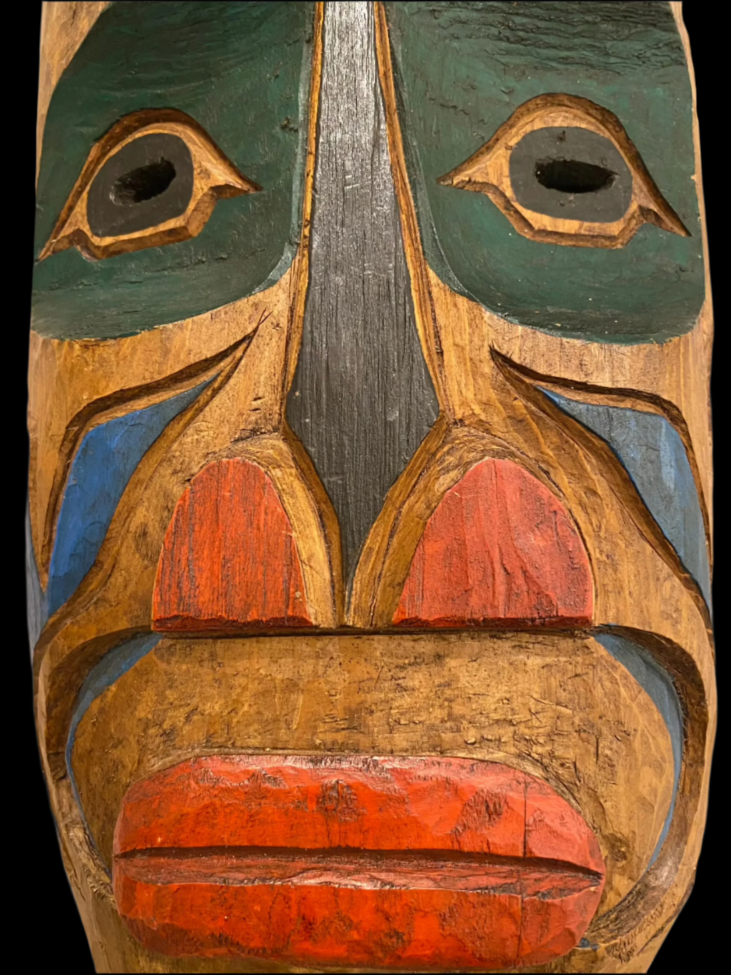 Antique Red Cedar Mask