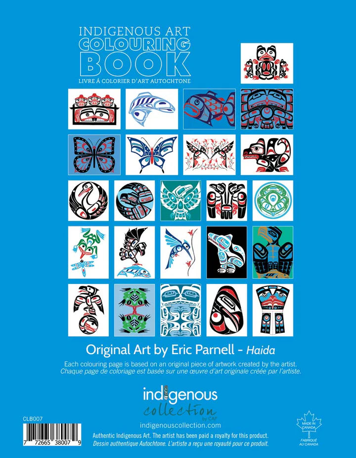 Colouring book by Eric Parnell