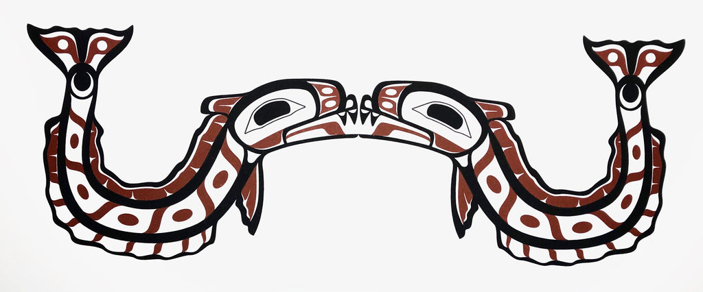 WOLF EEL by Roy Henry Vickers - Roy Henry Vickers - Artwork - Pentlatch Gallery - Aboriginal Art - Parksville, BC, Canada