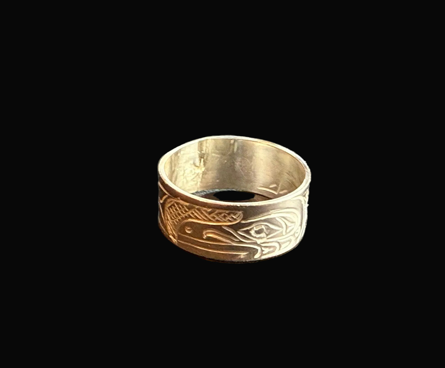 Sterling Silver Raven Ring