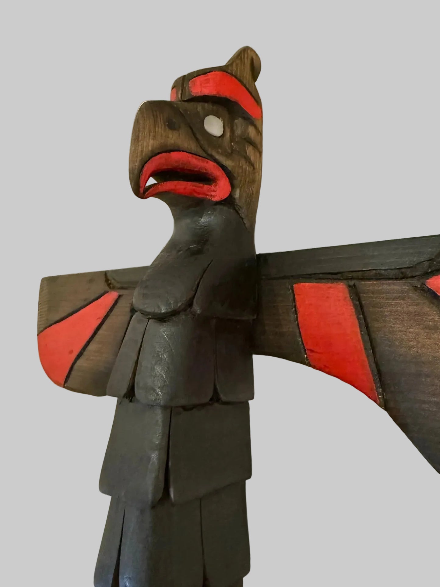 13" Red Cedar Totem Pole