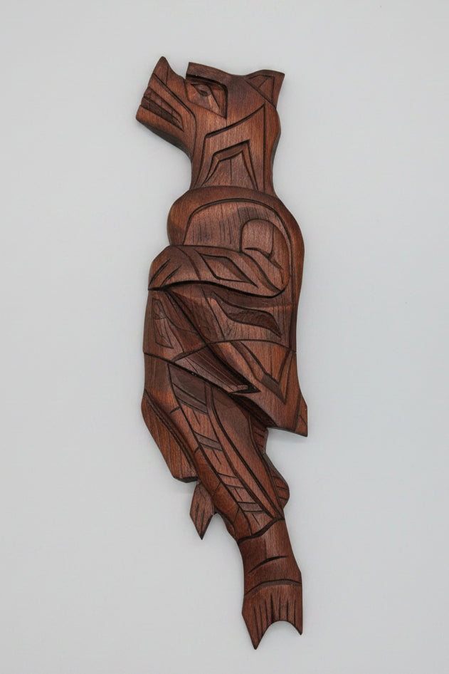 Bear/Salmon Plaque