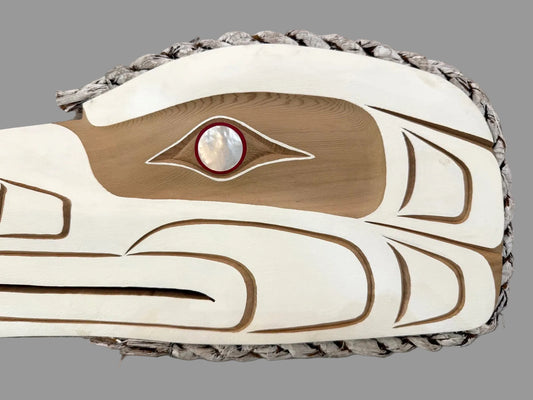 White Raven Plaque