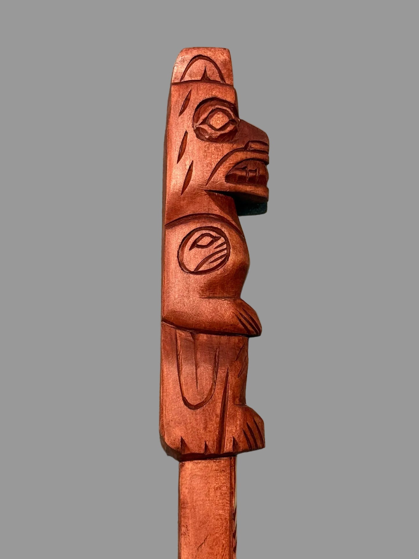 Bear Talking Stick