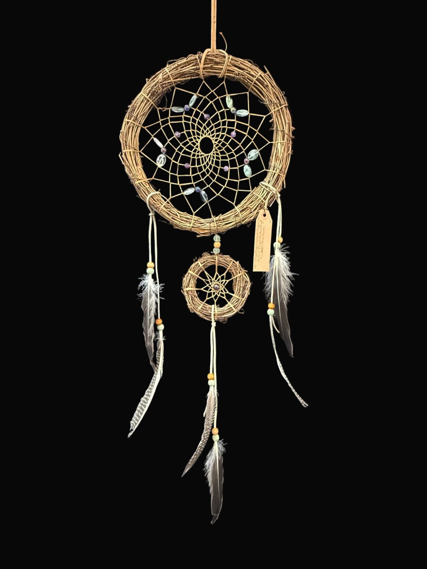 10"x 2 Tier Dreamcatcher (grapevine)