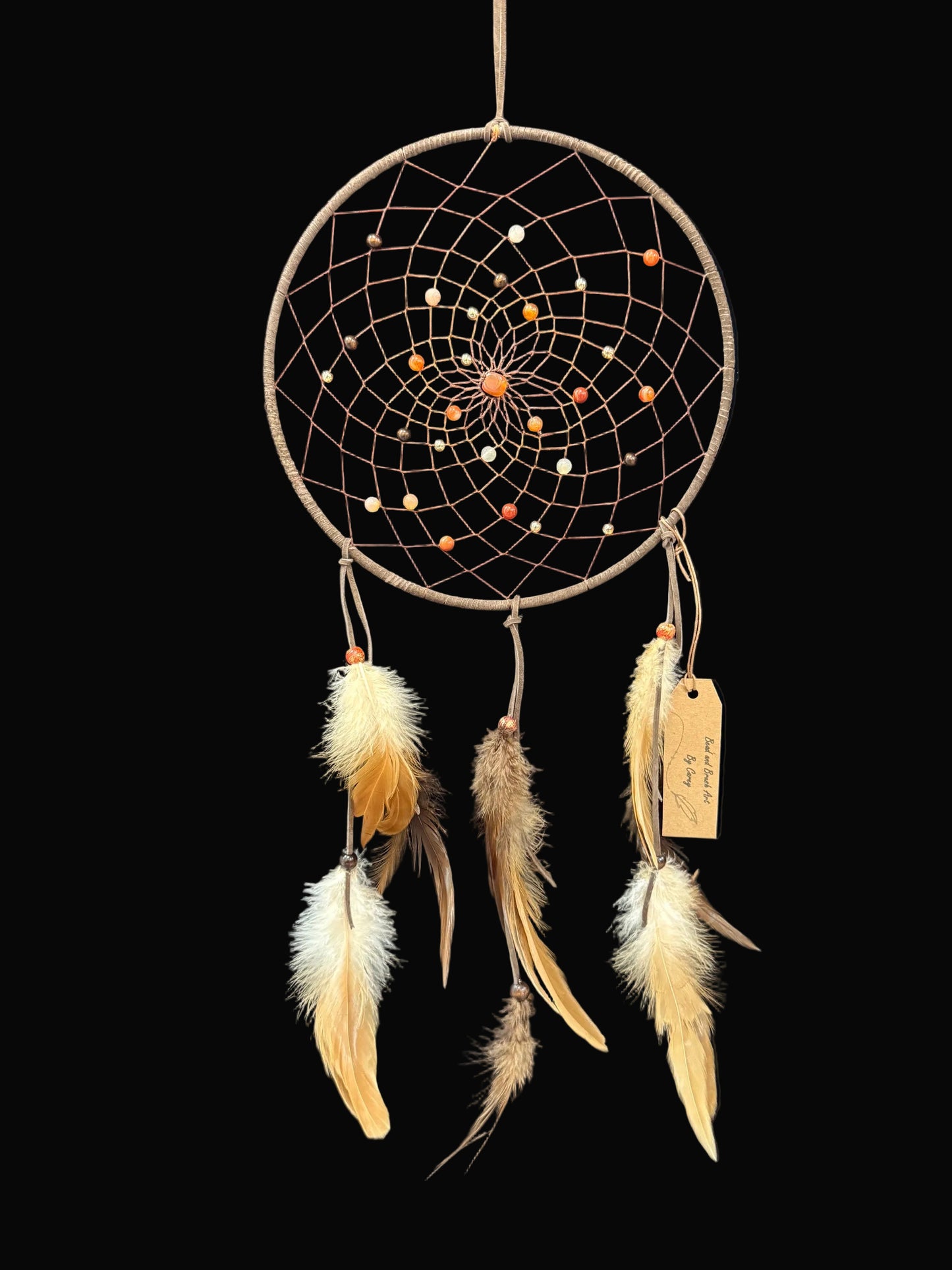 10" Dark Brown Dreamcatcher