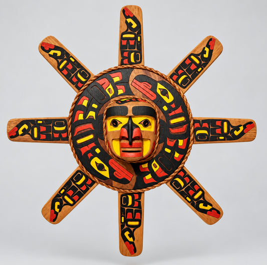 Raven Sun Mask
