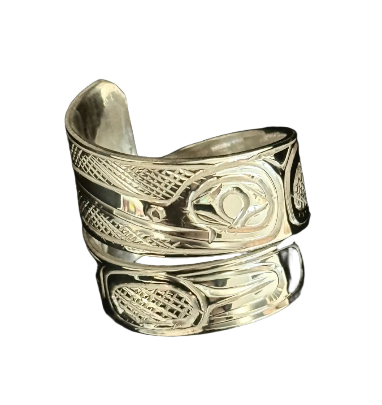 Sterling Silver Wrap Hummingbird Ring