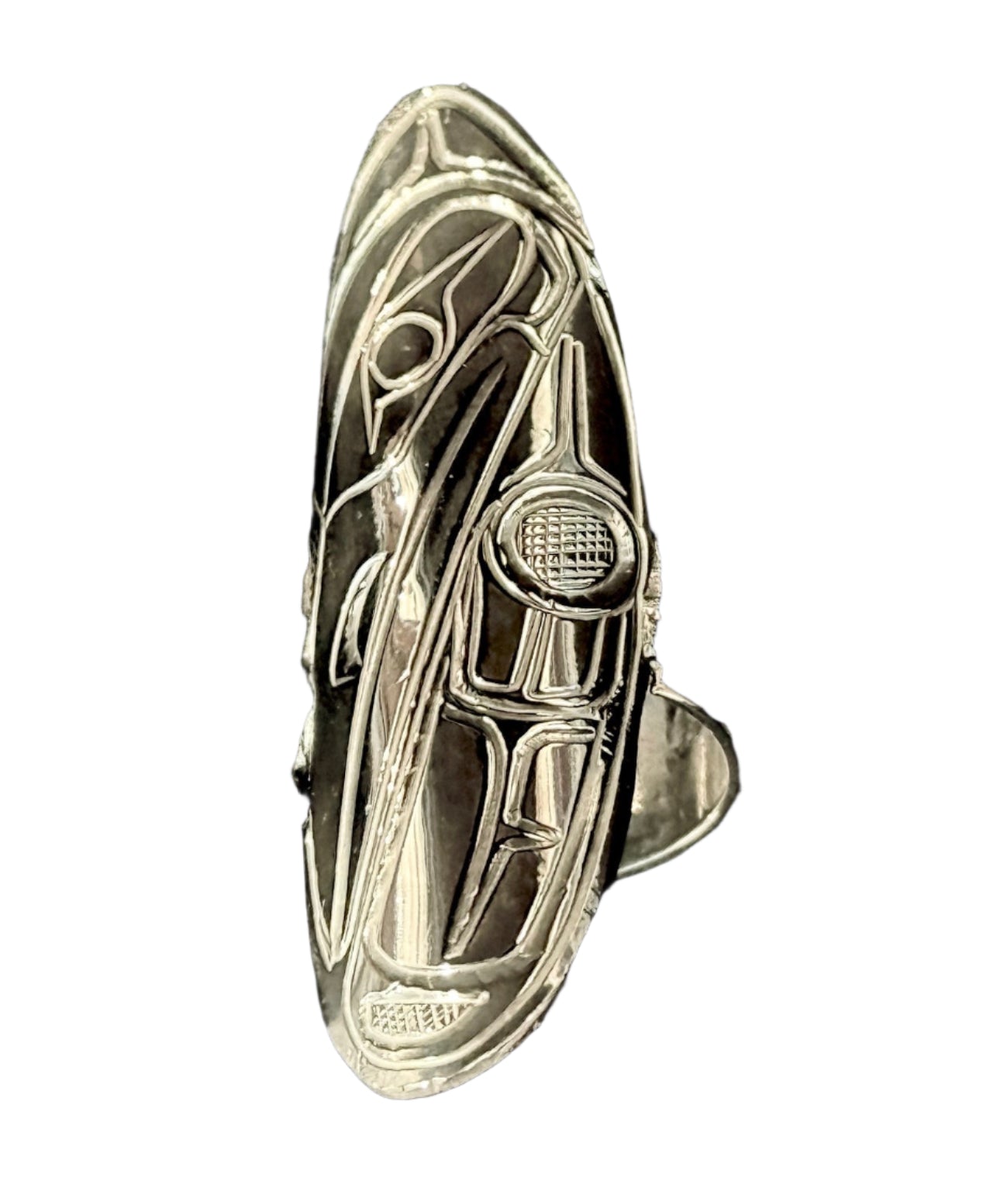 Sterling Silver Raven Ring