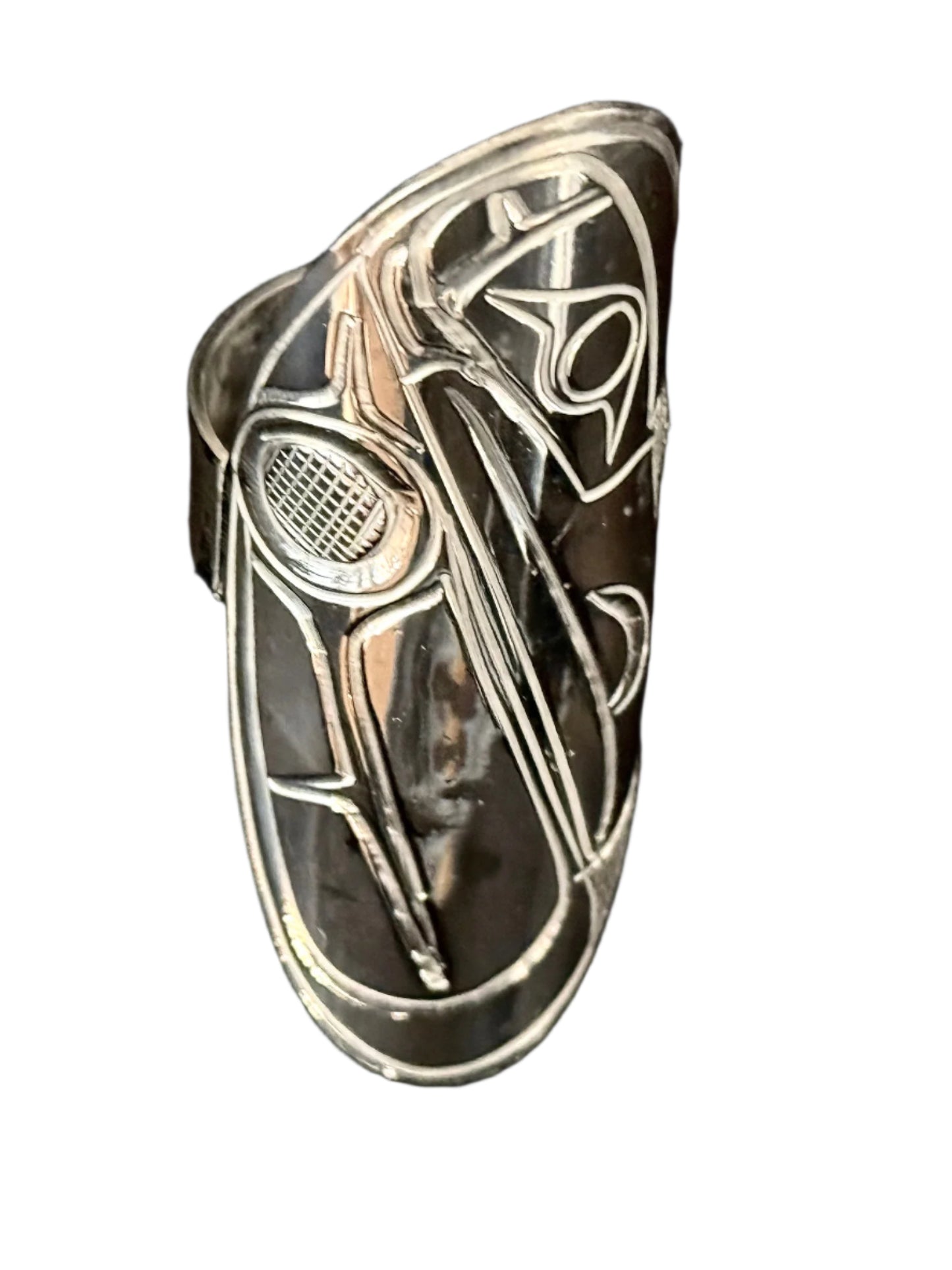 Sterling Silver Raven Ring