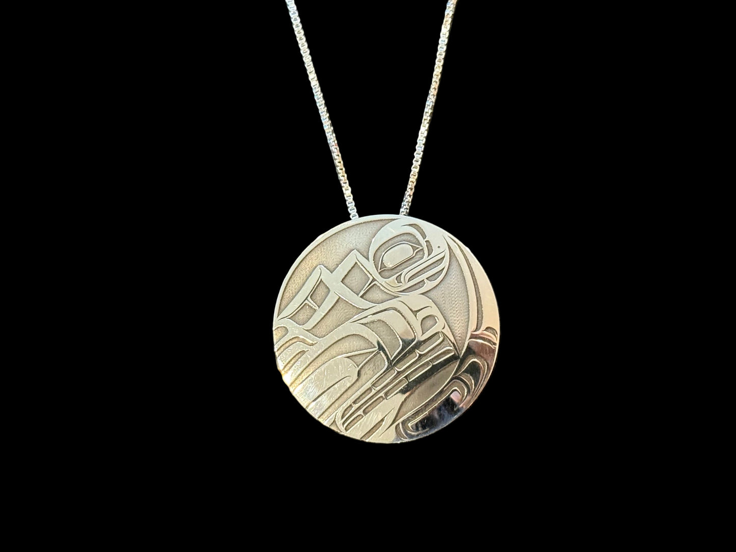 Sterling Silver Thunderbird Pendant