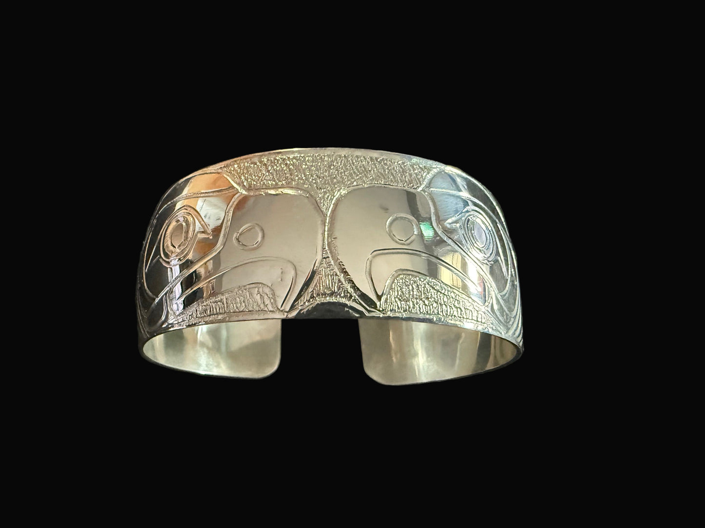 Sterling Silver 1' Split Eagle 2