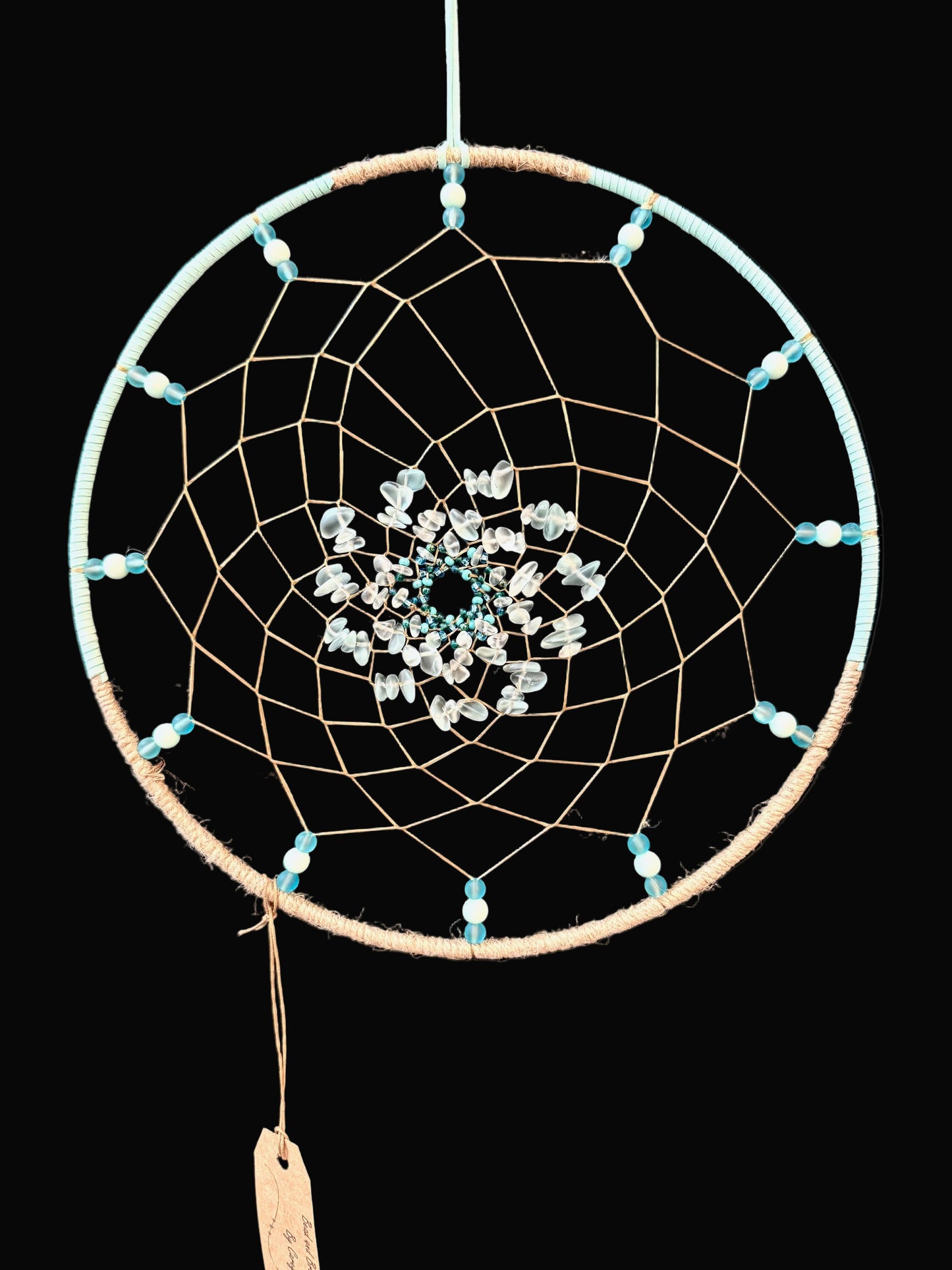 12" Dreamcatcher Aqua Mix