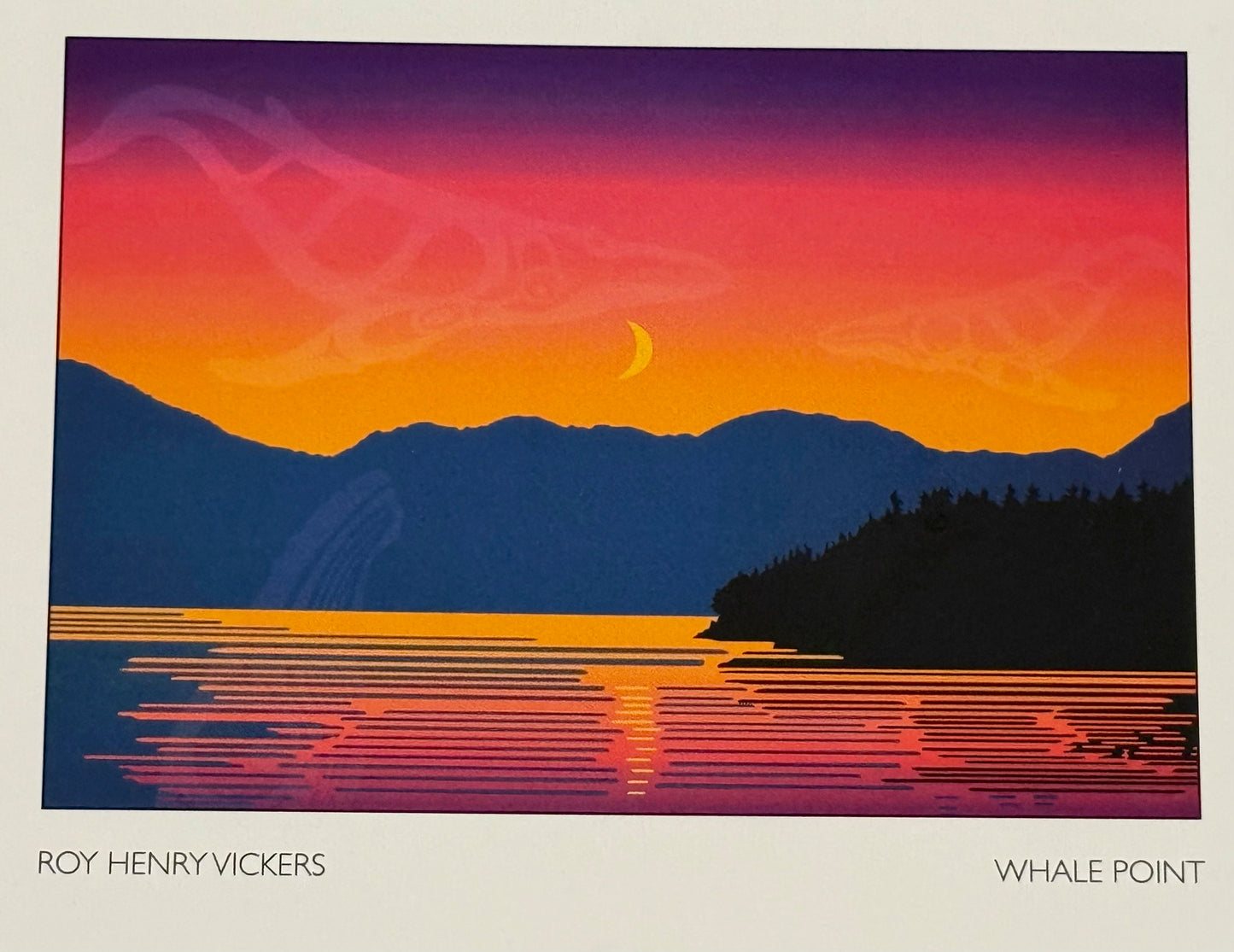 Whale Point Art Card