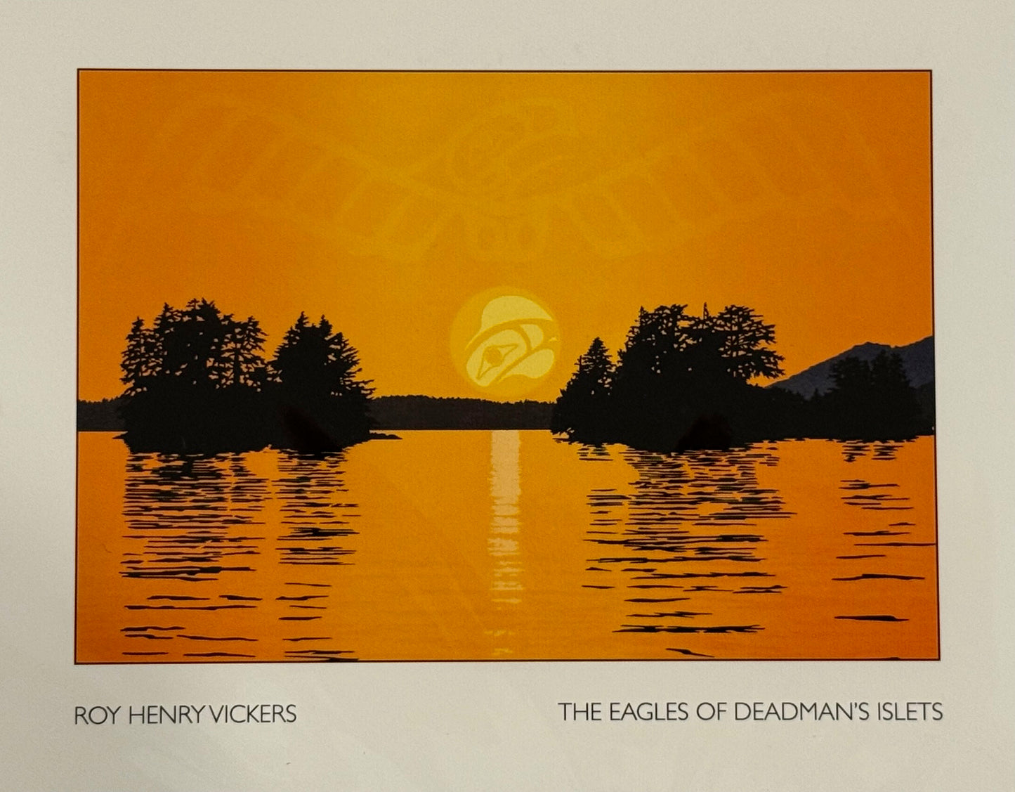 Eagles of Deadman's Islets Art Card