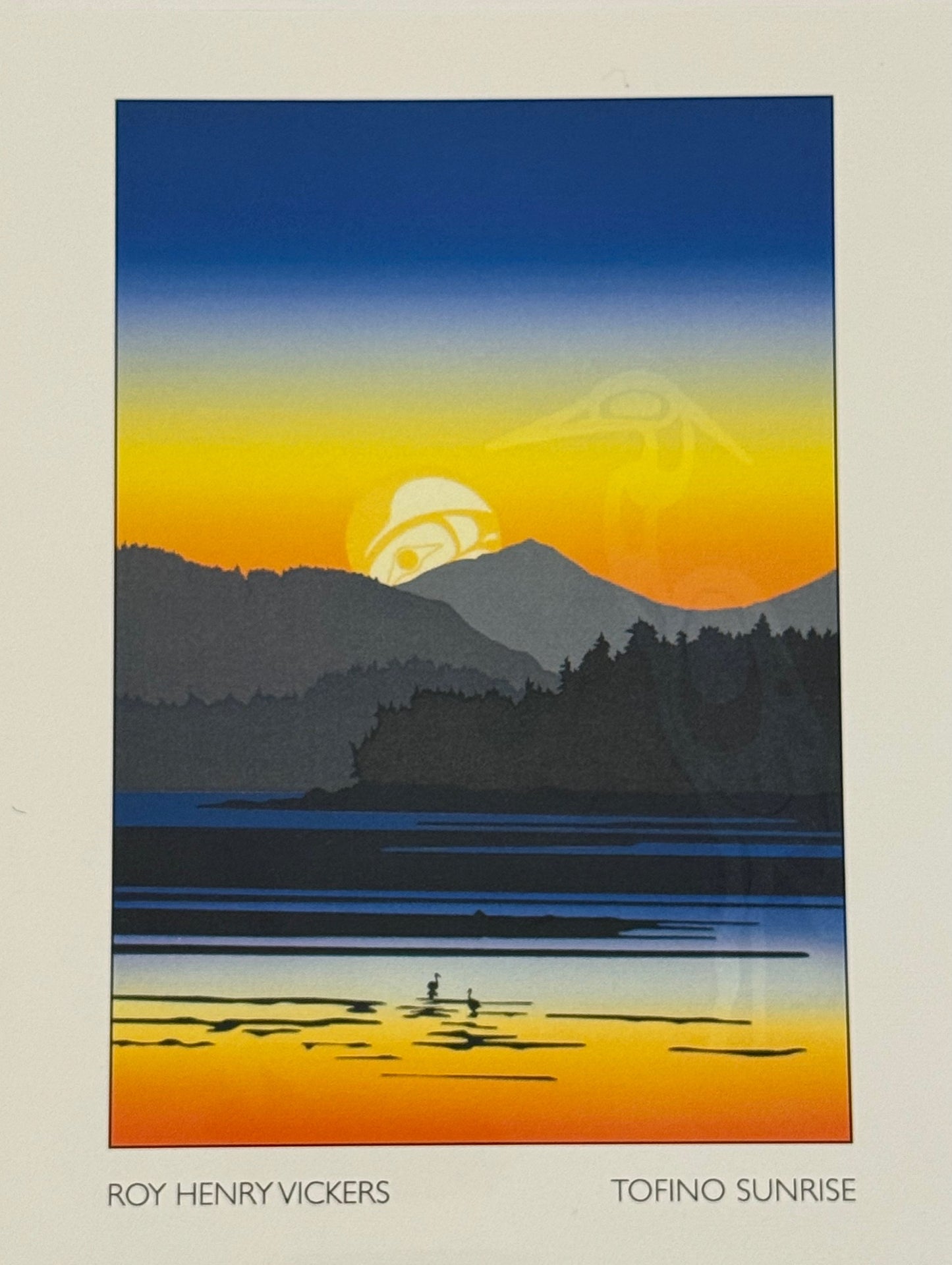 Tofino Sunrise Art Card