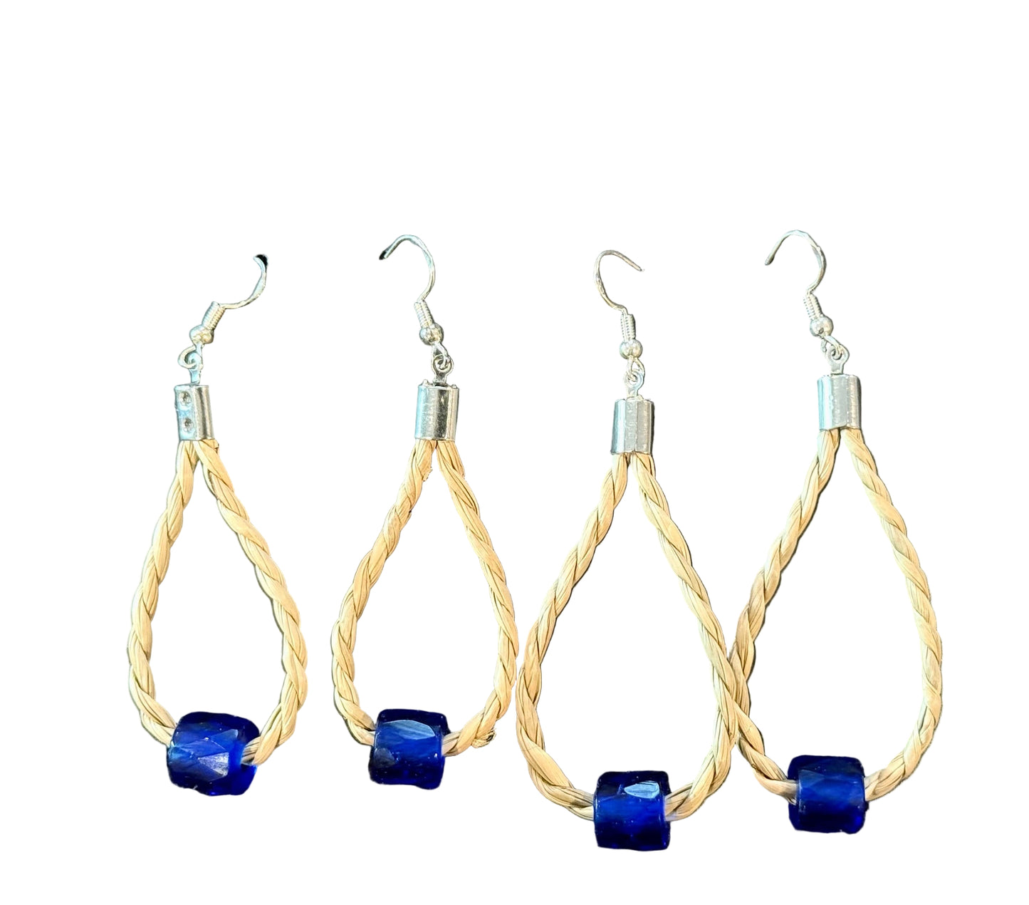 Sea Grass Loop Earrings